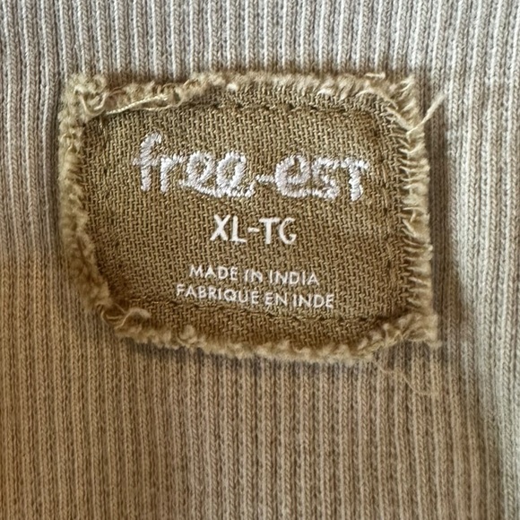 Free People Ethereal Billowy Ruffle Mamacita Maxi Dress Neutral Witchy XL NWT - Picture 14 of 17